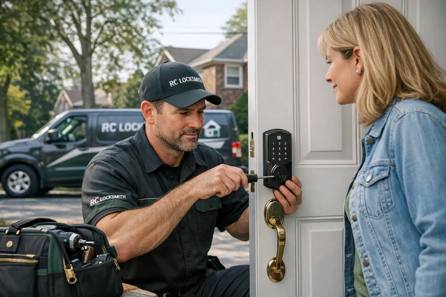 Keyless Entry Installation in Hempstead | Smart Lock Installation in Hempstead, NY